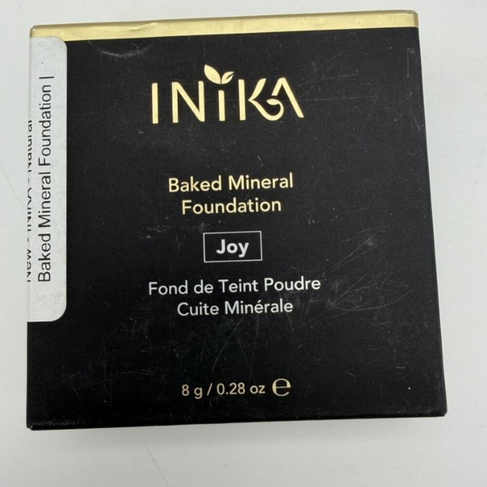 New INIKA Baked Mineral Foundation - Joy 0.28oz Vegan Makeup